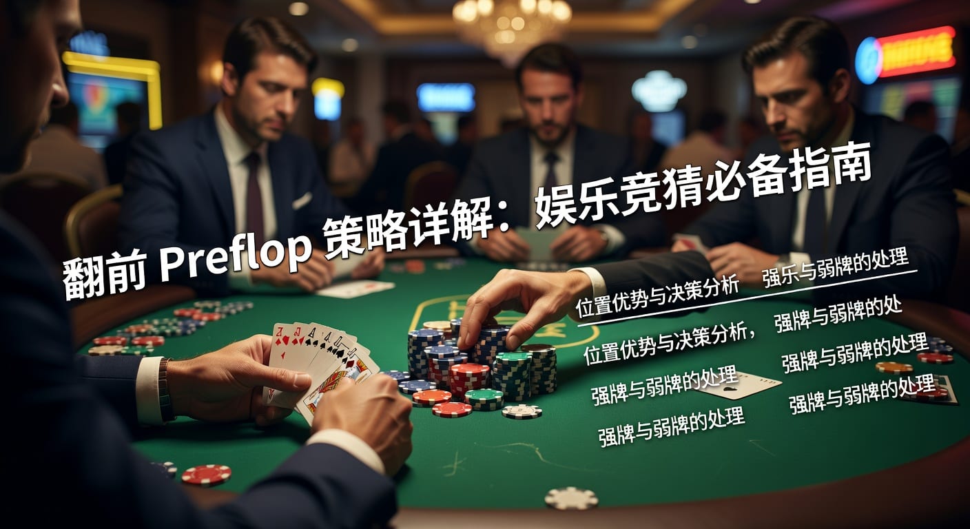 翻前 preflop 实战解析：2026年投注技巧与入局思路