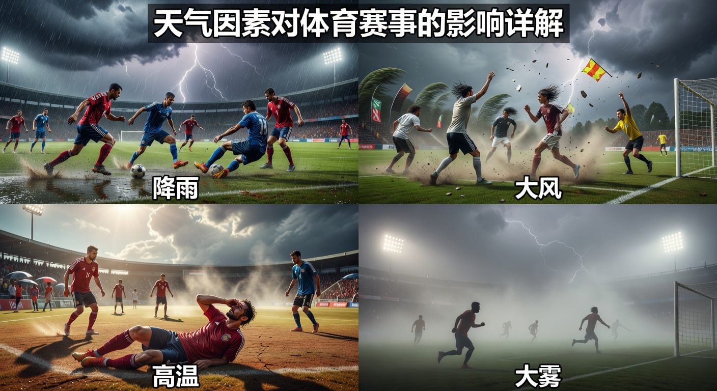 天气因素 weather factors：体育赛事临场分析与判断