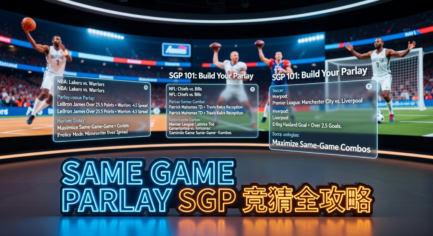 超级过关 same game parlay SGP实战指南