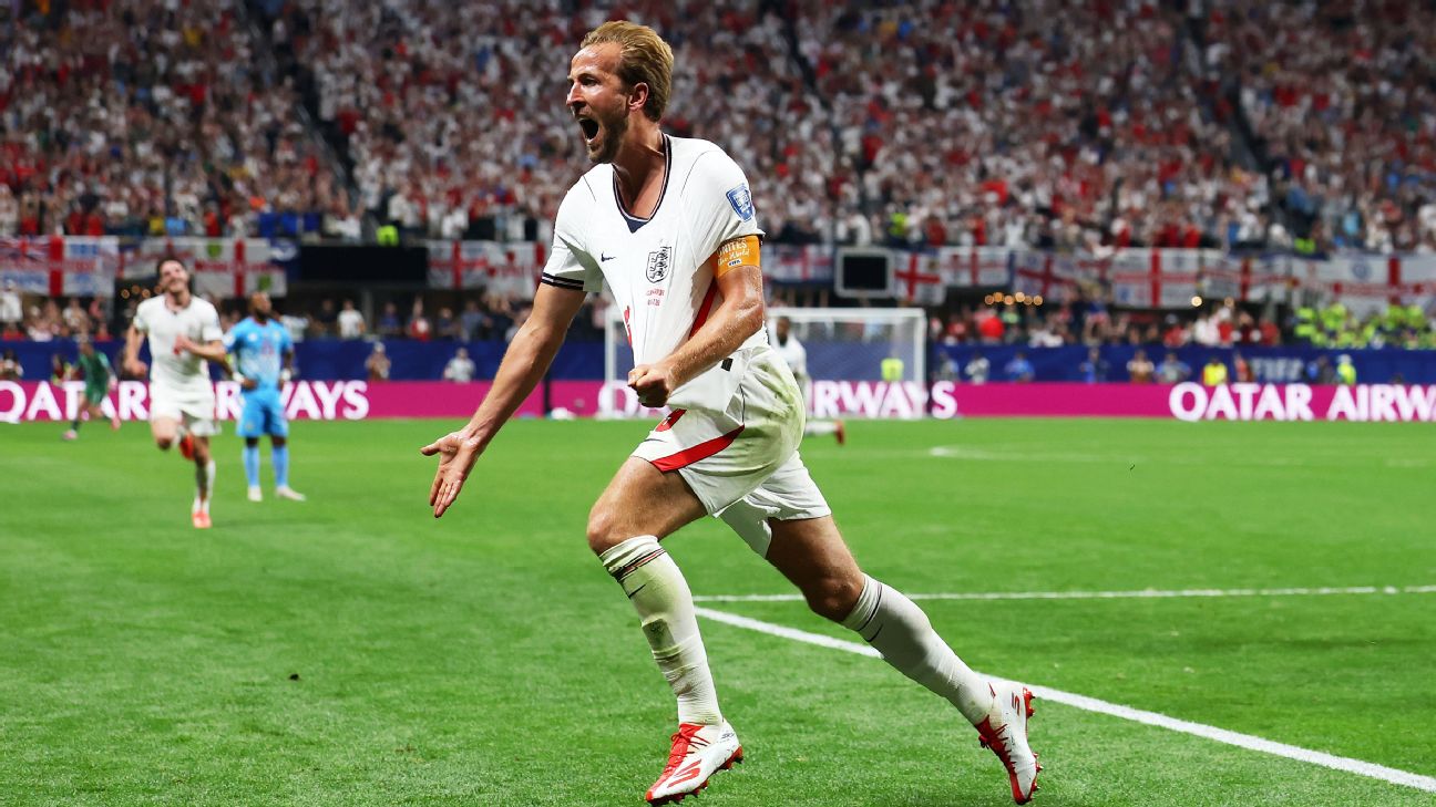 凯恩双响超越贝利 英格兰2比1逆转刚果晋级16强